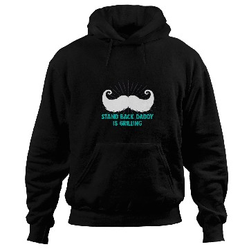 Discover Stand Back Daddy Is Grilling Fathers Day Grill Chef Parents Hoodies