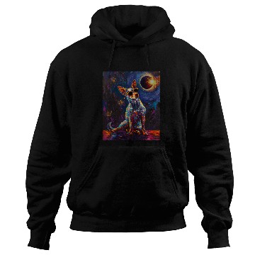 Discover Total Solar Eclipse Blue Heeler Dog 1 Hoodies