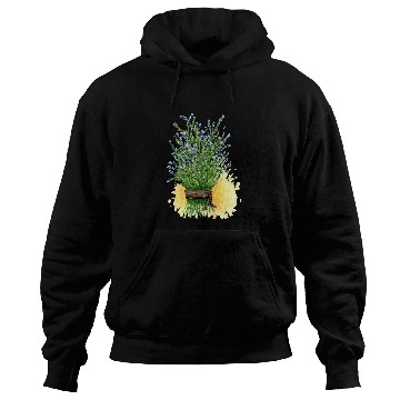 Discover Lavender Bunch Artist Sketch Design Hoodies