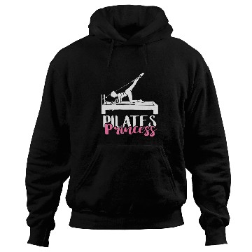 Discover Pilates Fitness Instructor Workout Exercise Pilates Princess Hoodies