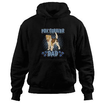 Discover Mens Fox Terrier Dad Daddy Fathers Day Fox Terrier Hoodies