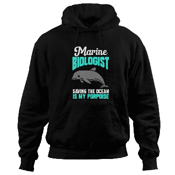 Discover Marine Biology Ocean Marine Biologist Hoodies