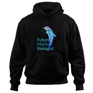 Discover Love for Marine Life Future Marine Biologist Hoodies