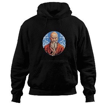 Discover Lao Tzu 8 Bit 1 Hoodies