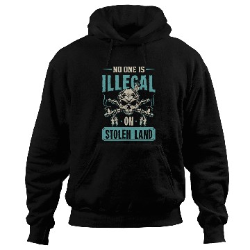 Discover No One Is Illegal On Stolen Land Native American Indigenous 5 Hoodies