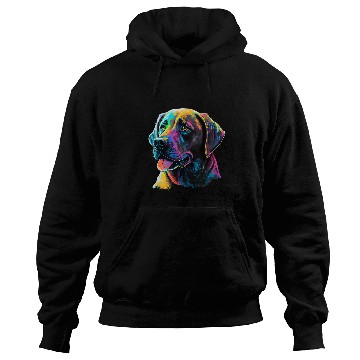 Discover Labrador Lab Dog Lover Splash Graffiti Art Pet 4 7 Hoodies