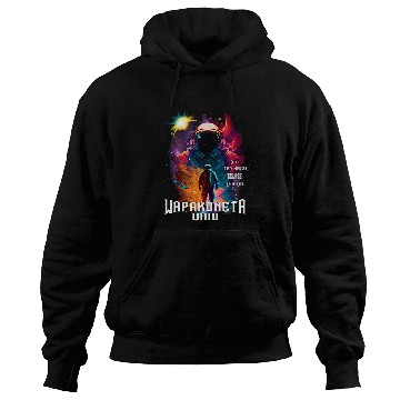 Discover Wapakoneta Ohio Solar Eclipse Totality Astronaut Memorabilia Hoodies
