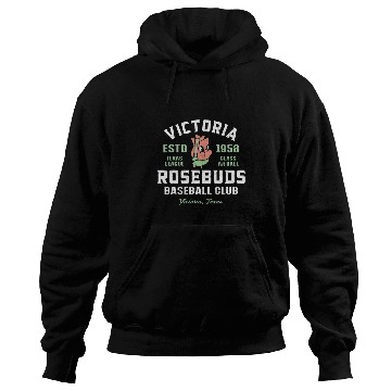 Discover Victoria Rosebuds Texas vintages Defunct Baseball Hoodies