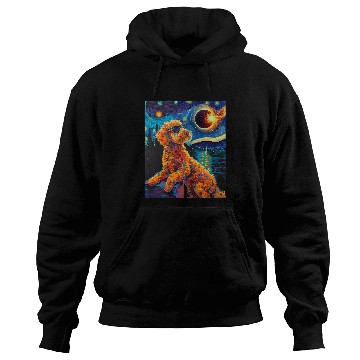 Discover Total Solar Eclipse Goldendoodle Dog Hoodies