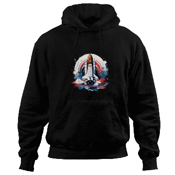 Discover Space Shuttle Science Astronomy 25 Hoodies