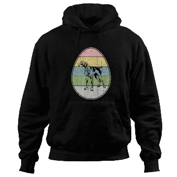 Discover Happy Easter Egg German Shorthaired Pointer Dog Easter Day Hoodies