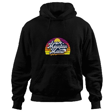 Discover Mountain Mama Go Outdoor Adventure Hiking Camping Mom Hoodies