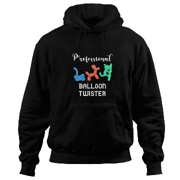 Discover Professional Balloon Twister Balloon Artist Twisting Animals Hoodies