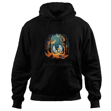 Discover vintages ghosts Book Reading Camping Gothic Halloween Teachers Hoodies