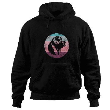 Discover Retro vintages Design Saint Bernard Dog 1 Hoodies