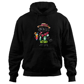 Discover Newfoundland Dog Hawaiian Funny Vacation Hoodies