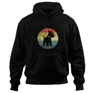 Discover Retro Style Miniature Schnauzer Dog Hoodies