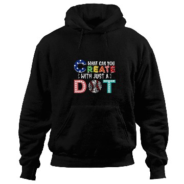 Discover What Can You Create With Just A Dot Baseball Dot Day Hoodies