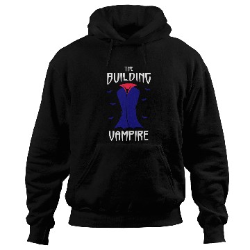 Discover The Building Vampire Halloween Construction Worker Hoodies