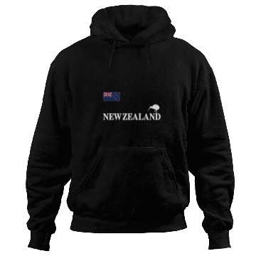 Discover New Zealand Flag Kiwi Rugby Soccer Football Basketball Cheer Gift Hoodies