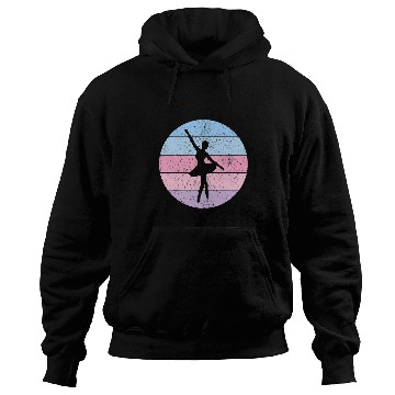 Discover Retro Ballet vintages Cute Ballerina Dance Hoodies
