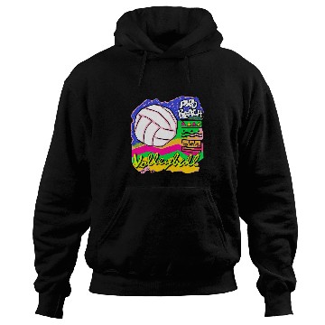 Discover Pro Beach Volleyball I Dig Fun Player Hoodies