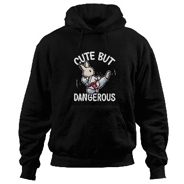 Discover Rabbit Cute But Dangerous 3 Hoodies