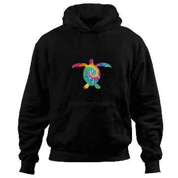 Discover Tie Dye Sea Turtle 2Diver Turtle Lovers Hoodies