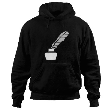 Discover Quill Feather Author Writer 2 Hoodies