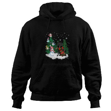 Discover Schipperke Dog Christmas Snowman xmass Tree Pajama Hoodies