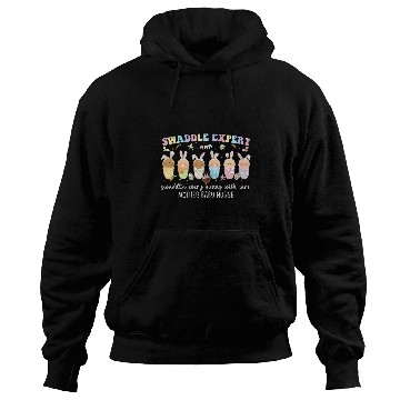 Discover Swaddle Expert Easter Bunny Mother Baby nurses Easter Day Hoodies