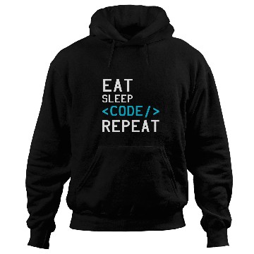 Discover Binary Coding Eat Sleep Code Repeat Computer Programmer Hoodies