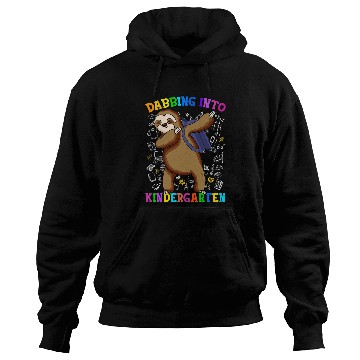 Discover Funny Sloth Into Kindergarten Student Back To School Hoodies