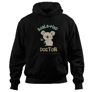 Discover Funny Koala Doctor Med Student Graduation Gift Idea Hoodies