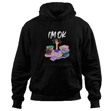 Discover Reading Books Librarian Reader Nerd Im Ok Teacher School 2 Hoodies