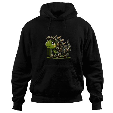 Discover Dinosaurs Robots Robotics Engineering Technology Programmer Hoodies