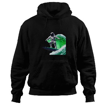 Discover Wave Surfer Astronaut Hoodies