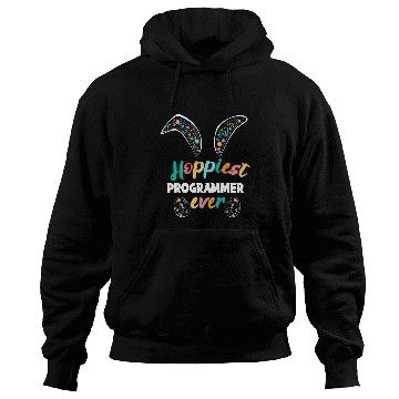 Discover Hoppiest Programmer Ever Funny Programmer Easter Matching Hoodies