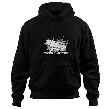 Discover Construction Batching Chaos Concrete Mixer Truck Driver Hoodies