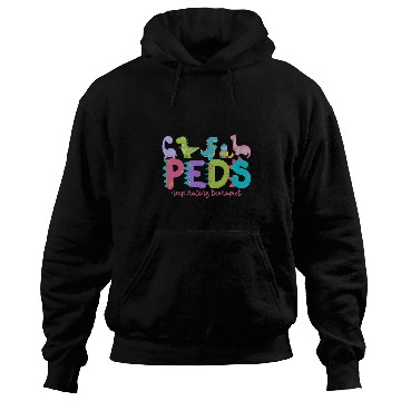 Discover PEDS Respiratory Therapist Pediatric Dinosaur nurses Hoodies