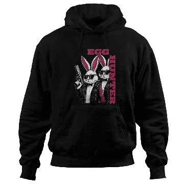 Discover Egg Hunt Supervisor Egg Hunting Party Mom Dad guns Easter Hoodies