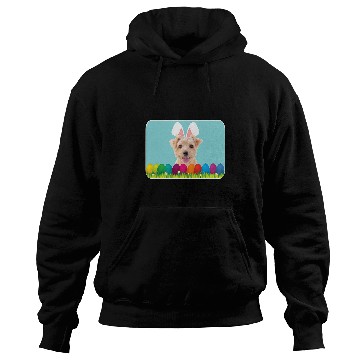 Discover Norfolk Terrier w Bunny Ears Hoodies
