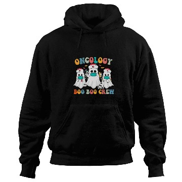 Discover boo boo crew oncology nurses halloween scrub Hoodies