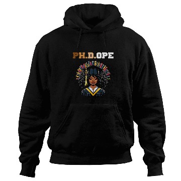 Discover PHDOPE PhD Doctorate Student Graduation Black Queen 2024 2 Hoodies