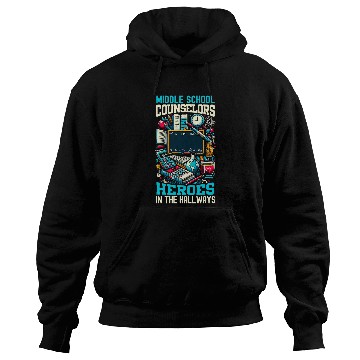 Discover Middle School Counselor Student Counseling Profession 8 Hoodies