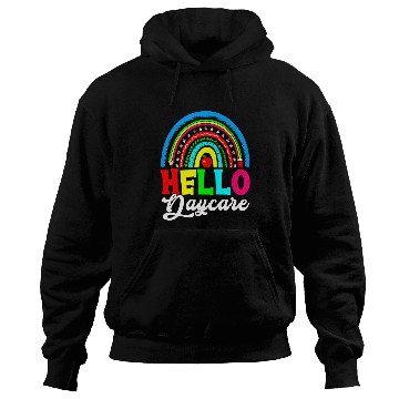 Discover Hello Daycare Provider Teacher Back To School Childcare Hoodies