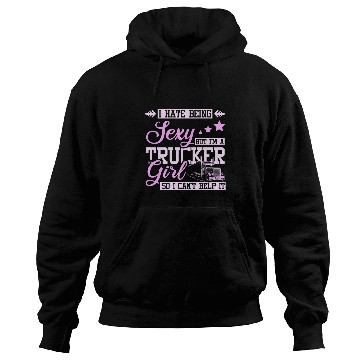Discover Womens Sexy trucker girl Hoodies