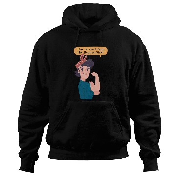 Discover Booster Shot Fully Vaccinated Rosie The Riveter Student Hoodies