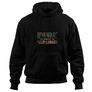 Discover Camping Adventure Begins At Your Library Summer Reading 2024 Hoodies