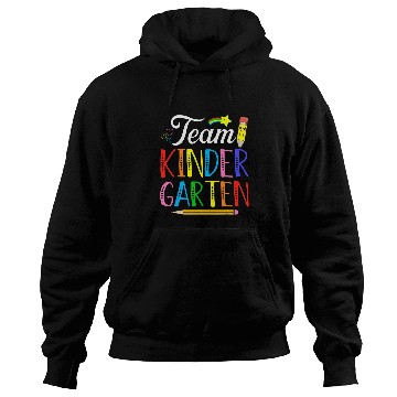 Discover Team Kindergarten Teacher Student Back To School 2 Hoodies